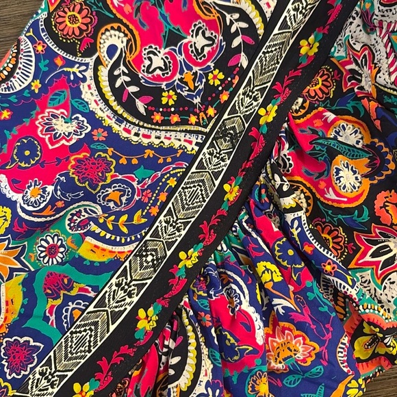 NWT [Johnny Was] Hannah Ruched One-Piece Printed Swimsuit Women’s Size XS - Picture 14 of 16